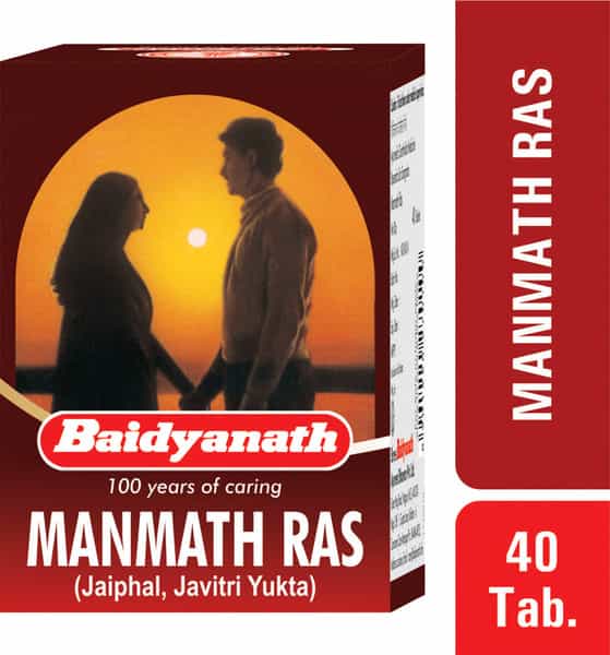 Baidyanath Asli Ayurved Manmath Ras (40 Tablets) (Pack Of 2)