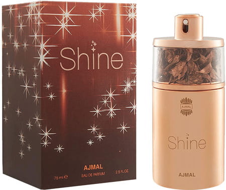 Ajmal Shine Edp Powdery 75ml Perfume For Women And Zeal Edp 100ml Perfume For Men