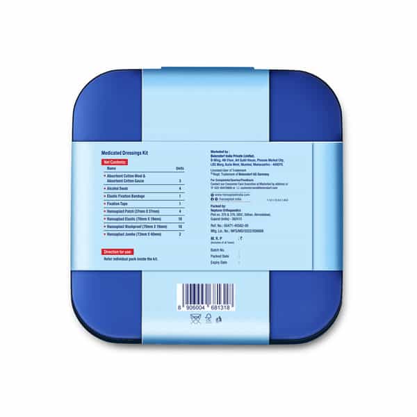 Hansaplast Fast Aid Kit Medicated Dressing Kit 1 No's
