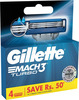Gillette Mach 3 Turbo Manual Shaving Razor Blades (Cartridge) Pack 4