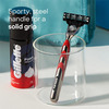 Gillette Mach 3 Turbo Manual Shaving Razor Blades (Cartridge) Pack 4