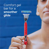 Gillette Mach 3 Turbo Manual Shaving Razor Blades (Cartridge) Pack 4