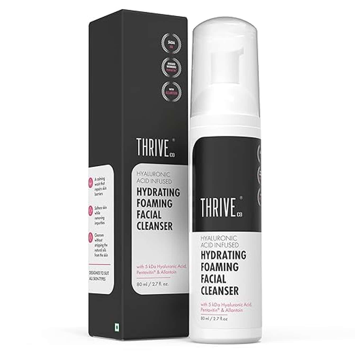 Thriveco Hydrating Foaming Facial Cleanser 80ml
