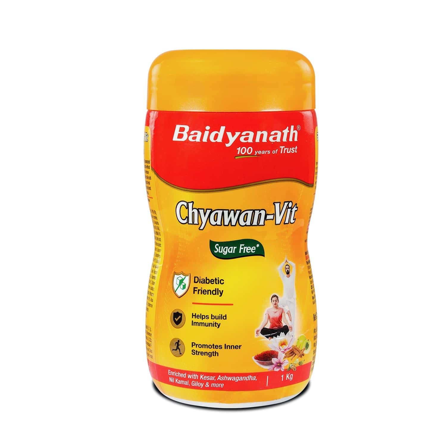 Baidyanath Sugarfree Chyawan Vit- Specially Formulated Chyawanprash With No Added Sugar