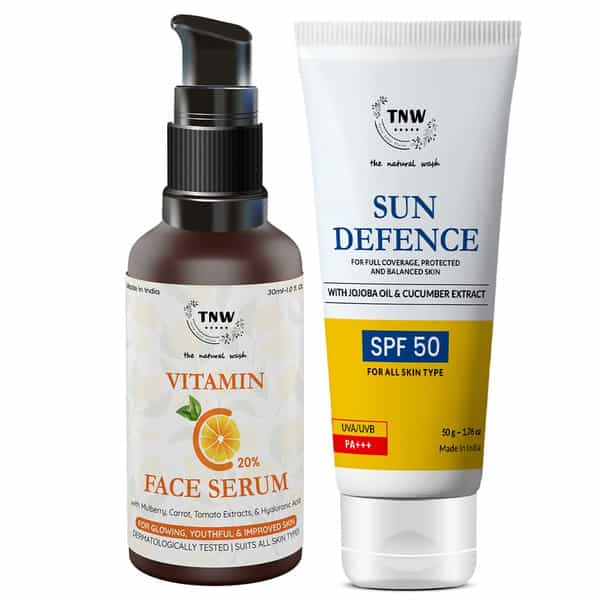 Tnw The Natural Wash Vitamin C Face Serum|Skin Clearing | Face Brightening Anti-Aging Serum - 170G