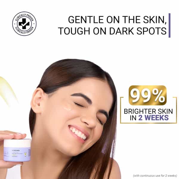 Sereko Vitamin C Night Cream For Brightening & Glowing Skin For Dark Spots & Wrinkles 50 Ml