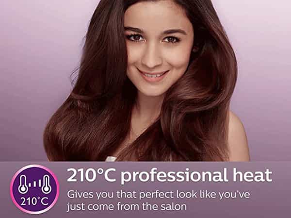 Philips Hp8302/06 Compact Straightener Pink Plate