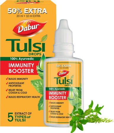 Dabur Tulsi Drops (20ml+10ml)