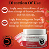 Dermistry Strawberry Shea Butter Spf 10 & Dark Dry Tan Pigmentation Removal Lip Balm Coffee Scrub