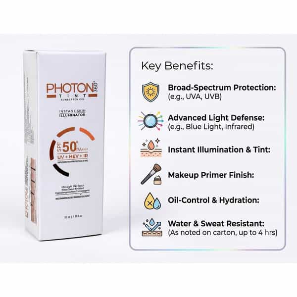 Photon Tint Instant Skin Illuminator 50 Ml