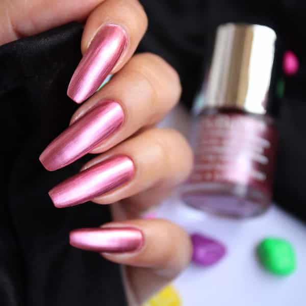 Debelle Natural Nail Polish Combo Kit Of 3(Metallic Pink,Pink Shimmer,Baby Pink), 24 Ml (8 Ml Each)