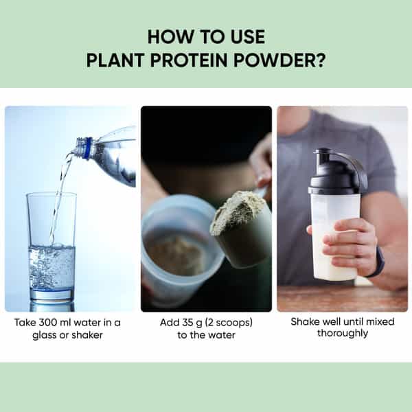 Dr. Vaidya's Plant Protein For Cookies & Cream Flavour | 500G