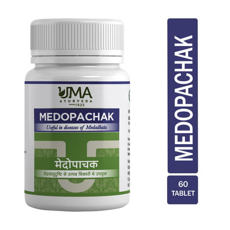 Uma Ayurveda Medopachak Tablet Ayurvedic Tablets 60 Tab