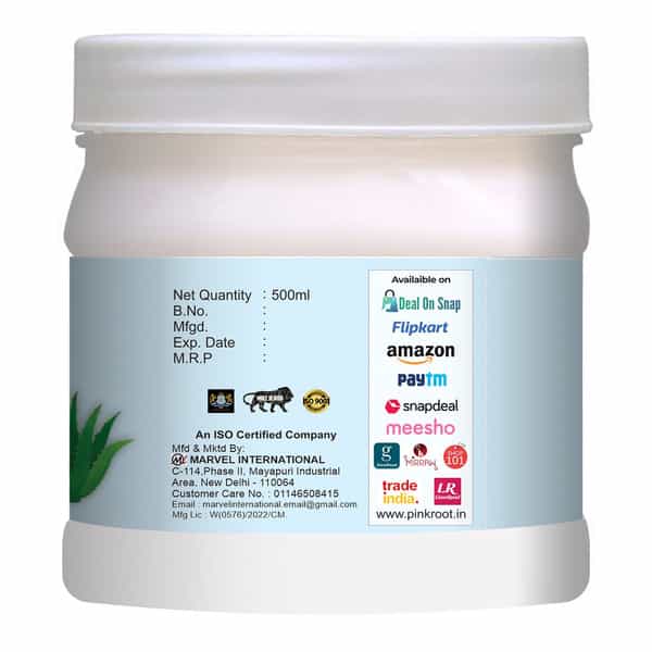 Pink Root Aloe Vera Cold Cream 500Ml