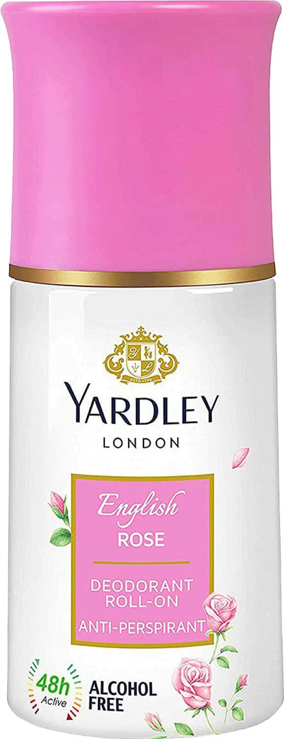 Yardley London Rose Anti Perspirant Deodorant Roll On For Women - 50 Ml
