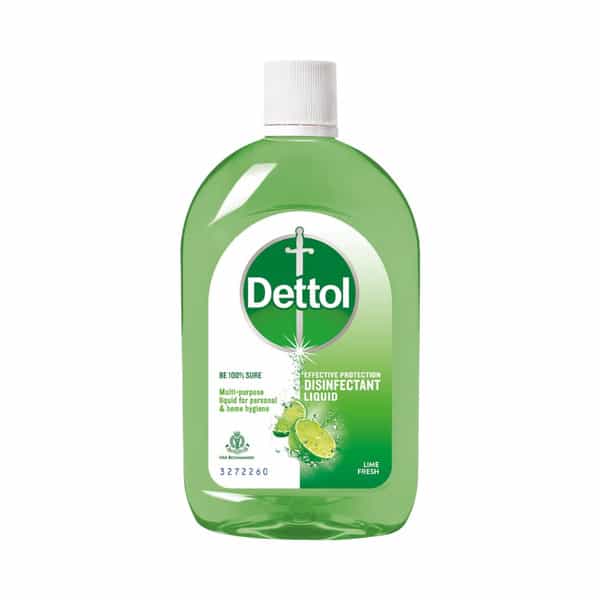 Dettol Disinfectant Liquid Lime Fresh Bottle 250Ml