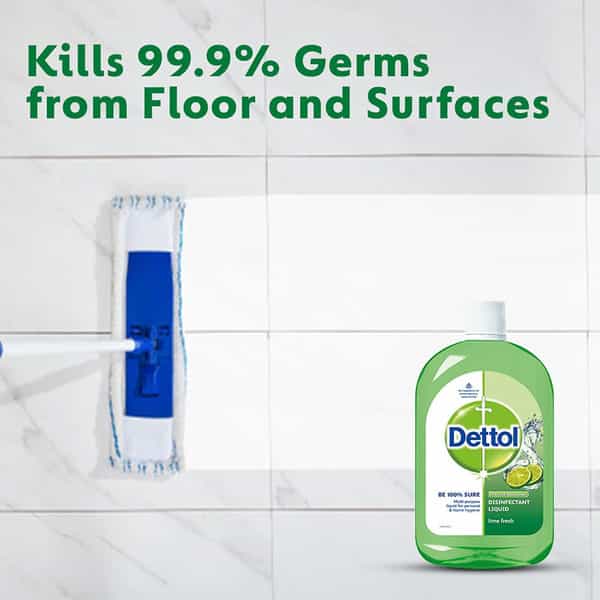 Dettol Disinfectant Liquid Lime Fresh Bottle 250Ml