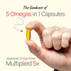 Bliss Welness Penta Omega Advanced Formula For Heart Brain Skin & Joints & Metabolism 60 Softgels