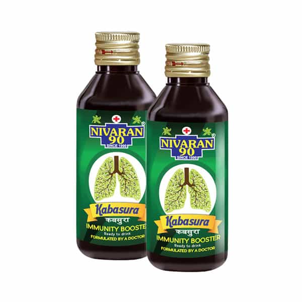 Nivaran 90 Kabasura Syrup(Pack Of 2 - 60 Ml)