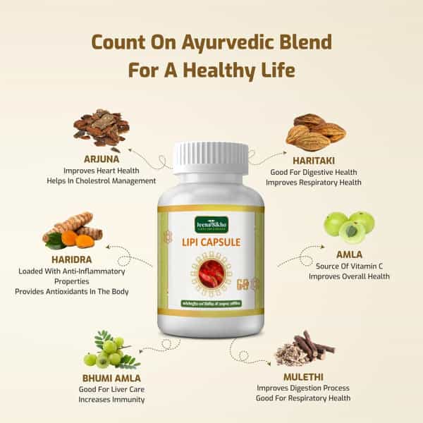 Jeena Sikho Lipi | Ayurvedic Multivitamin For Wellbeing | Health & Immunity | 60 Capsule