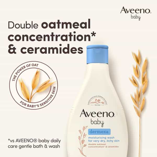 Aveeno Baby Dermexa Moisturising Wash 250 Ml