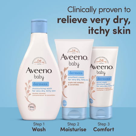 Aveeno Baby Dermexa Moisturising Wash 250 Ml