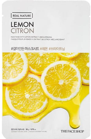 The Face Shop Real Nature Lemon Masksheet