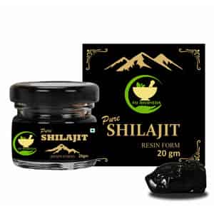 Fij Ayurveda Pure Ayurvedic Shilajit/shilajit Resin (semi Liquid) Supports Vigor & Vitality - 20gm