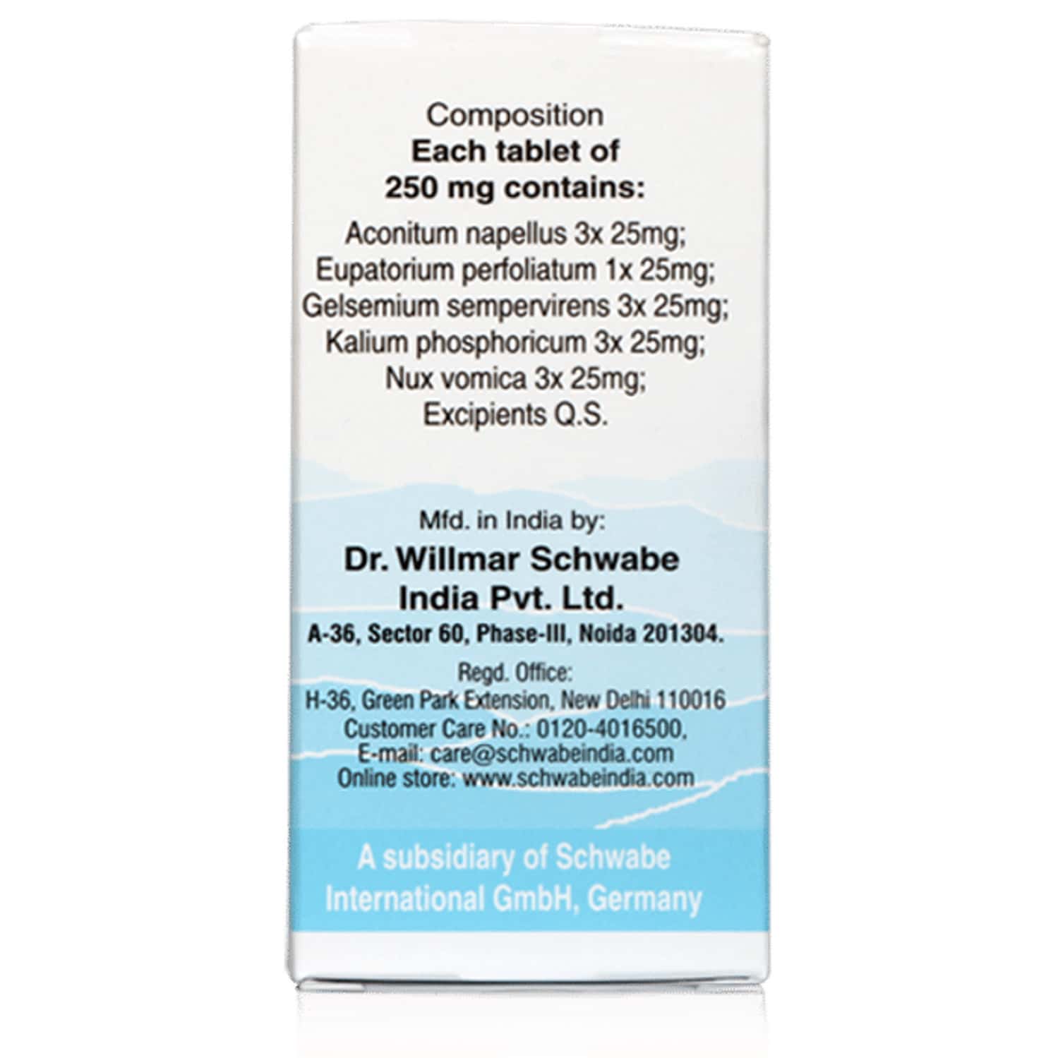 Dr. Willmar Schwabe India Alpha - Rc Tablet 20 No's