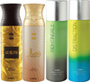 Ajmal 1 Aurum For Women 1 Wisal For Women 1 Nightingale 1 Distraction Unisex Deodorant Combo Pack 4