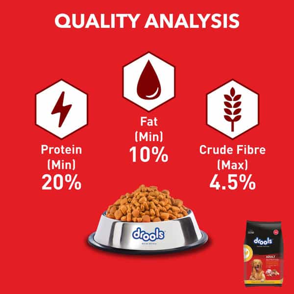 Drools Chicken & Egg Dry Adult Dog Food | 10 Kg | Pack Of 1