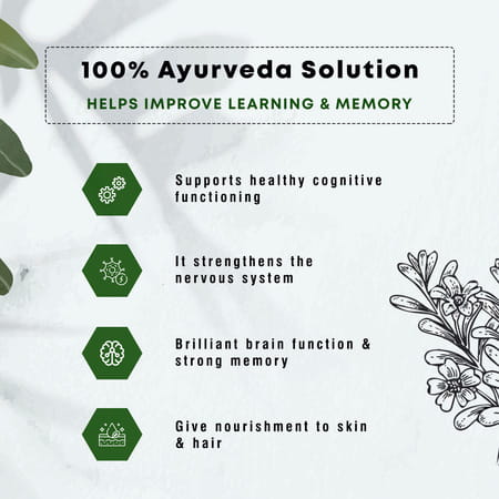 Four Seasons Brahmi Tablet - 60 Tabs| Mind Wellness | Improves Alertness (Pack Of 2)