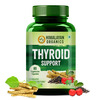 Himalayan Organics Thyroid Supplement | Natural Ingredients For Both Men & Women (60 Capsules)