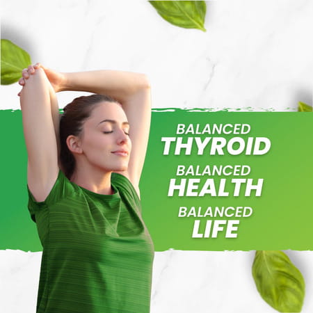 Himalayan Organics Thyroid Supplement | Natural Ingredients For Both Men & Women (60 Capsules)