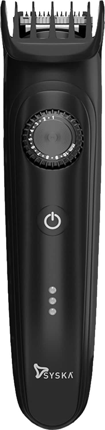 Syska Ht900 Runtime: 120 Min Trimmer For Men (Black)