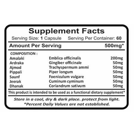 Planet Ayurveda Digestion Power - 60 Capsules