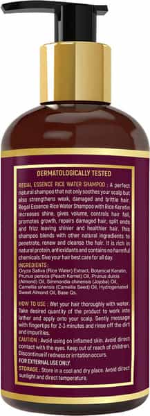 Regal Essence Rice Water Shampoo With Strength & Growth Formula 300 Ml