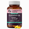 Carbamide Forte Cold Pressed Flaxseed Oil Capsules 1250Mg Omega3 6 9 - 60 Capsules