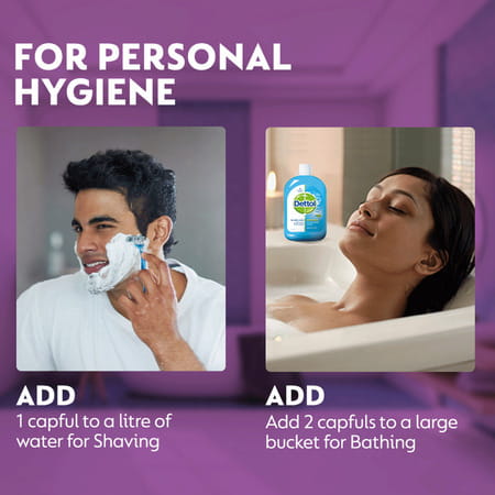 Dettol Liquid Disinfectant For Floor Cleaner Surface Disinfection - Lavender Blossom - 500ml