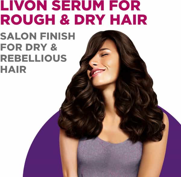 Livon Hair Serum For Women & Men For Dry And Rough Hair 100 Ml