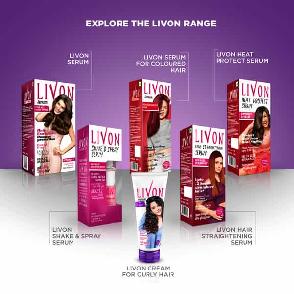 Livon Hair Serum For Women & Men For Dry And Rough Hair 100 Ml