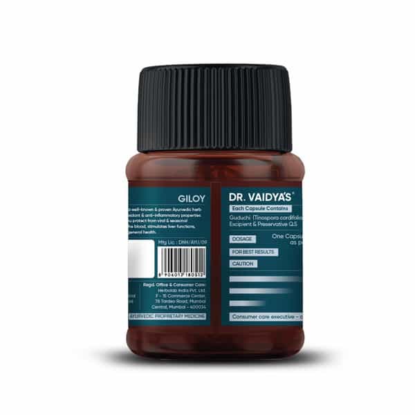 Dr. Vaidya's Giloy -30 Capsules - Pack Of 2