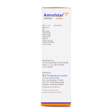 Amrolstar 0.25% Bottle Of 30ml Lotion