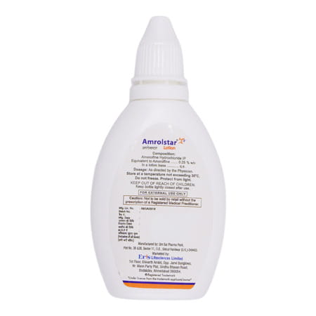 Amrolstar 0.25% Bottle Of 30ml Lotion