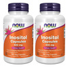 Now Foods 500 Mg Inositol | 100 Capsules - Pack Of 2