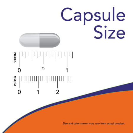 Now Foods 500 Mg Inositol | 100 Capsules - Pack Of 2