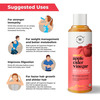 Wellbeing Nutrition Organic Applecider Vinegar 2X Mother For Weight Loss & Blood Sugar Control 500Ml