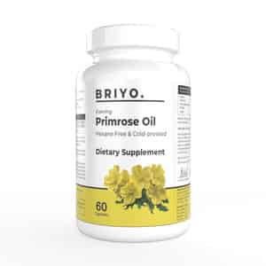 Briyo Primrose Oil 500 Mg (natural Source Of Gla) - 60 Capsules To Help Promote Women Health