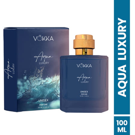 Vokka Aqua 100 Ml | Unisex Luxury Long Lasting Perfume For Men & Women | Aquatic Scent Eau De Parfum