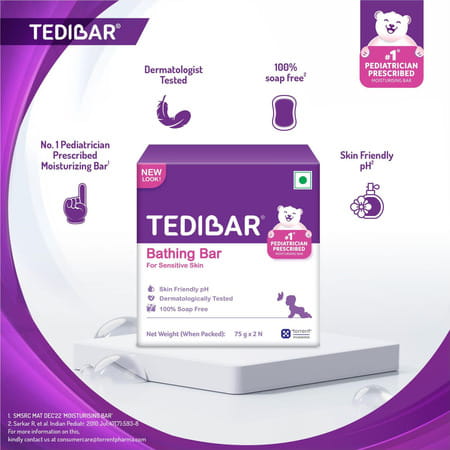 Tedibar Soap | 75 Gm - Pack Of 2
